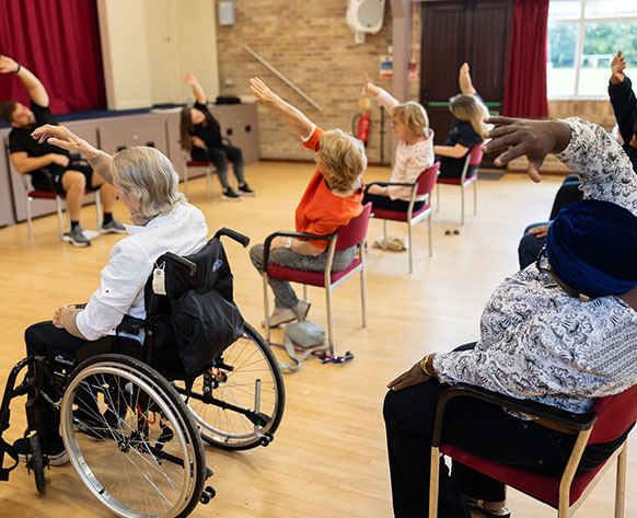 Walfinch home care supporting someone to enjoy time out in the North Shields and North Tyneside community